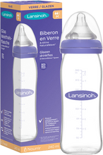 Afbeelding in Gallery-weergave laden, Lansinoh Zuigfles Glas + Speen 240ml 4