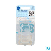 Afbeelding in Gallery-weergave laden, Mam Original Night Fopspeen Silic.pure 0-6m Blue 2