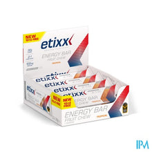 Afbeelding in Gallery-weergave laden, Etixx Energy Bar Fruit Tropical 12x38g