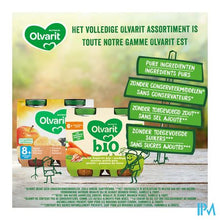 Afbeelding in Gallery-weergave laden, Olvarit Bio Pasta Groentemix Rundvlees 2x200g