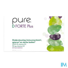 Afbeelding in Gallery-weergave laden, Pure D Forte Plus Kauwtabl 60