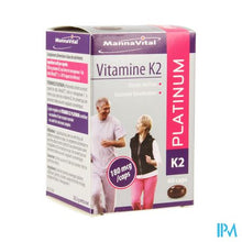 Afbeelding in Gallery-weergave laden, Mannavital Vitamine K2 Platinum Nf Caps 60