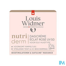 Afbeelding in Gallery-weergave laden, Widmer Nutriderm Dagcreme Eclat Rose Uv 50 Zonder Parfum 50ml