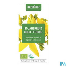 Load image into Gallery viewer, Purasana Vegan Sint Janskruid Bio V-caps 120x230mg
