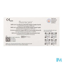 Charger l'image dans la galerie, Fluorecare Combi Rsv/flu/covid Zelftest 1 Magis