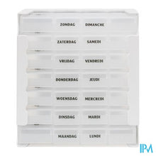 Afbeelding in Gallery-weergave laden, Eureka Care Pillendoos Transparant 1 Week