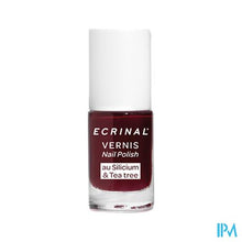 Afbeelding in Gallery-weergave laden, Ecrinal Vernis Silicium&tea Tree Rouge Cerise 5ml
