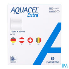 Afbeelding in Gallery-weergave laden, Aquacel Extra Verb Hydrofiber+versterk. 10x10cm 10