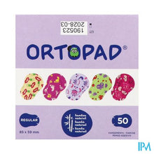Afbeelding in Gallery-weergave laden, Ortopad Soft Girls Regular 85x59mm 50 72234