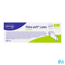 Afbeelding in Gallery-weergave laden, Peha Soft Handschoen Latex Comfort M 100 942022
