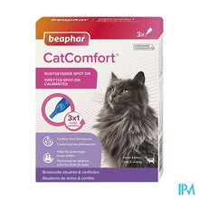 Afbeelding in Gallery-weergave laden, Beaphar Cat Comfort Spot On Rustgevend 3 X 0,55ml
