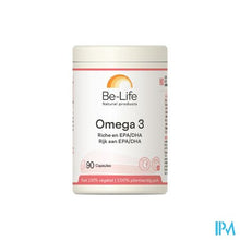 Charger l'image dans la galerie, Omega 3 500 Be Life Caps 90