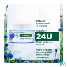 Charger l'image dans la galerie, Klorane Gezicht Korenbloem Watercreme 50ml