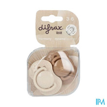 Afbeelding in Gallery-weergave laden, Difrax Fopspeen Dynamic Harmony 3m+ 2