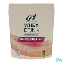 Afbeelding in Gallery-weergave laden, 6d Whey Drink Raspberry&lime Pdr 480g