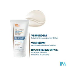 Load image into Gallery viewer, Ducray Melascreen Cr A/pigmentvlekken Spf50+ 50ml
