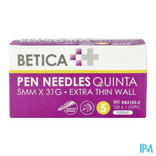 Afbeelding in Gallery-weergave laden, Betica Pen Needles Quinta 5mmx31g 100