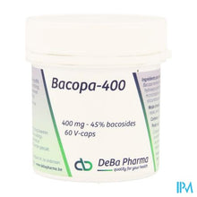 Afbeelding in Gallery-weergave laden, Bacopa-400 V-caps 60 Deba