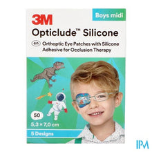 Afbeelding in Gallery-weergave laden, Opticlude 3m Silicone Eye Patch Boy Midi 50
