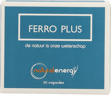 Afbeelding in Gallery-weergave laden, Natural Energy Ferro Plus Caps 30
