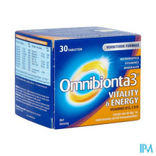Charger l'image dans la galerie, Omnibionta 3 Vitality Energy Tabl 30