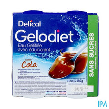 Charger l'image dans la galerie, Gelodiet Gelwater Zoetstof Cola Pot 4x120g