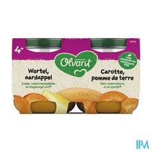 Charger l'image dans la galerie, Olvarit Wortel Aardappel 2x125g 4m01