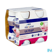 Charger l'image dans la galerie, Resource Ultra+ Aardbeiensmaak 4x125ml