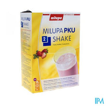 Afbeelding in Gallery-weergave laden, Milupa Pku 2 Shake Aardbei Zakje 10x50g