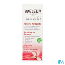 Afbeelding in Gallery-weergave laden, Weleda Tandpasta Ratanhia Roos 75ml