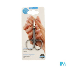 Afbeelding in Gallery-weergave laden, Velletjesschaar Gebogen Inox