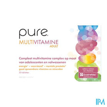 Charger l'image dans la galerie, Pure Multivitamine Adult Tabl 30