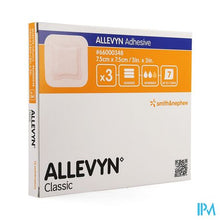 Load image into Gallery viewer, Allevyn Adh Verb Hydrocel. 7,5x 7,5cm 3 66000348