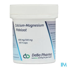 Afbeelding in Gallery-weergave laden, Calcium Magnesium Pidolaat 600/100mg V-caps 60