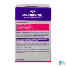 Afbeelding in Gallery-weergave laden, Mannavital Vitamine E Caps 60