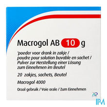 Afbeelding in Gallery-weergave laden, Macrogol AB 10g Pdr Voor Drank Zakje 20