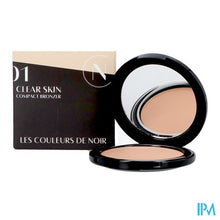 Afbeelding in Gallery-weergave laden, Couleurs De Noir Clear Skin Comp. Bronzer 01 Light