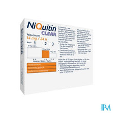 Afbeelding in Gallery-weergave laden, Niquitin Clear Patches 21 X 14mg
