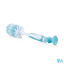 Afbeelding in Gallery-weergave laden, Nuby Flessenborstel met kleinere speenborstel en zuignap