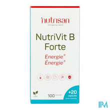 Afbeelding in Gallery-weergave laden, Nutrivit B Forte V-caps 100+20 Gratis Nutrisan