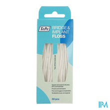 Load image into Gallery viewer, Tepe Bridge & Implant Floss Fil Dentaire 30 672250