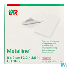 Afbeelding in Gallery-weergave laden, Metalline Kompres Tracheo Ster 8x9cm 50 23094