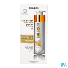 Afbeelding in Gallery-weergave laden, Frezyderm Sunscreen Velvet Color Face Spf30 50ml
