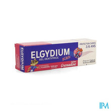 Afbeelding in Gallery-weergave laden, Elgydium Kids Tandpasta Grenadine Tube 50ml