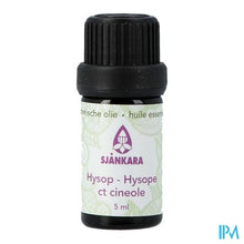 Load image into Gallery viewer, Sjankara Hysop Ct 1,8-cineole Ess. Olie Bio 5ml