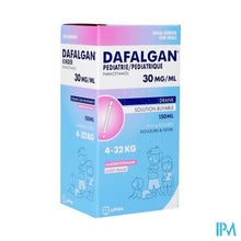 Afbeelding in Gallery-weergave laden, Dafalgan Pediatrie 30mg/ml Drinkb.opl 150ml