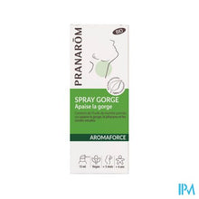 Afbeelding in Gallery-weergave laden, Pranarom Aromaforce Verzacht. Keelspray Bio 15ml