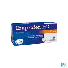 Afbeelding in Gallery-weergave laden, Ibuprofen EG 400 Mg Filmomh Tabl 30 X 400 Mg