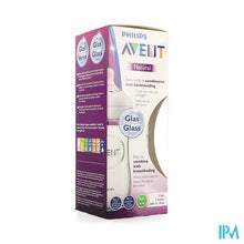 Charger l'image dans la galerie, Philips Avent Natural 2.0 zuigfles 240ml Glas SCF053/17