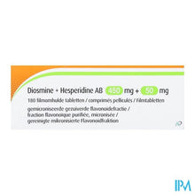 Charger l'image dans la galerie, Diosmine+hesperidine Ab 450mg+50mg Filmomh Tabl180